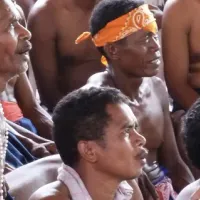 Aeta's from Mount Pinatubo between Capas and Zambales